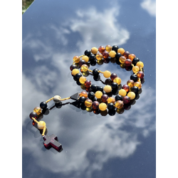 Różaniec z naturalnego...