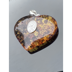 Serce z bursztynu...