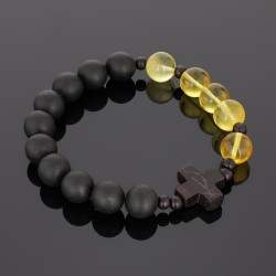 Pulsera rosario real ámbar...